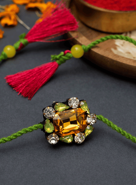 Tri Stone Rakhi