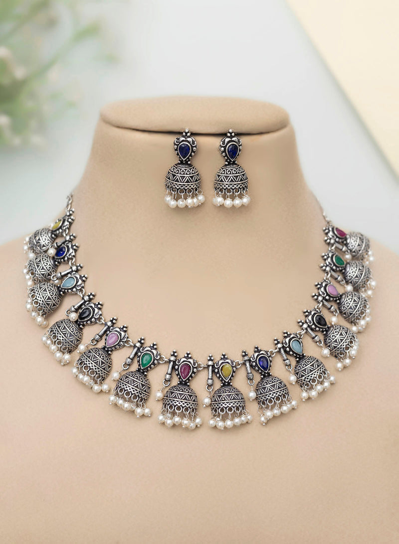 Tarana jhumki Necklace set