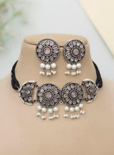 Nariti German Silver Choker set