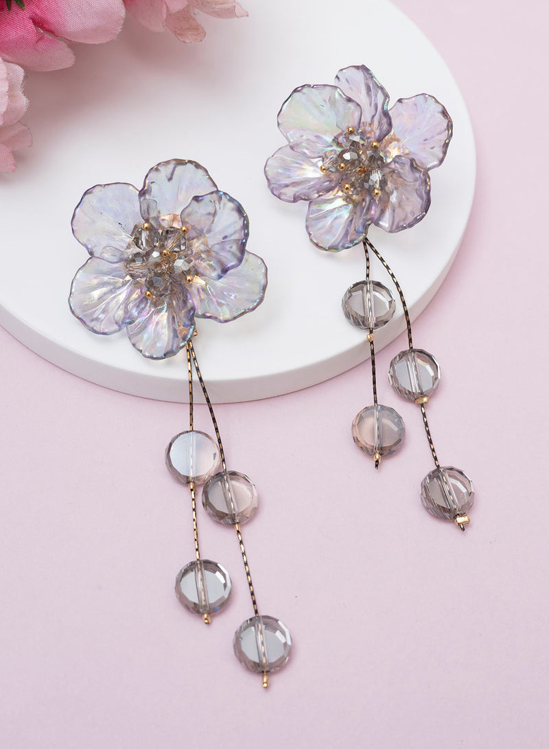 Ekansh Flower Earrings