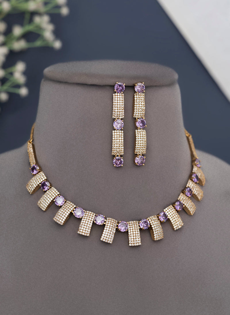 Sandhiya AD Necklace set