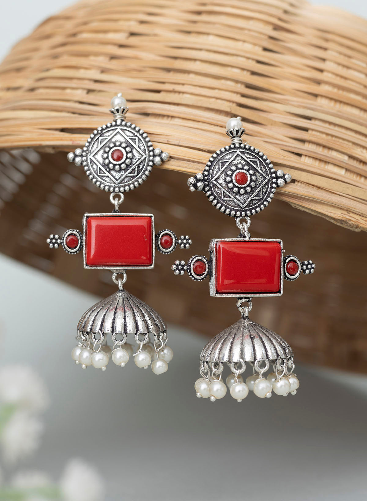 Jeeya Jhumka Earrings