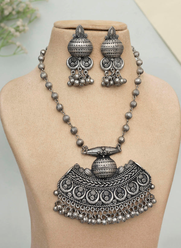 Kalima oxidised necklace