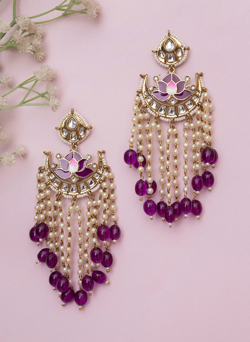 Ekaksh Lotus Earrings