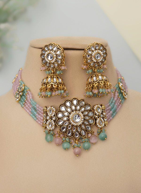 Sidhhika Kundan Necklace set