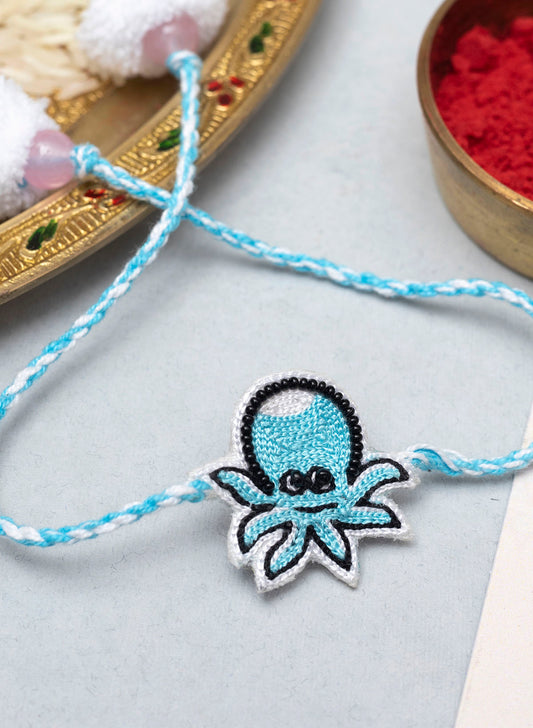 Blue Octopus Rakhi