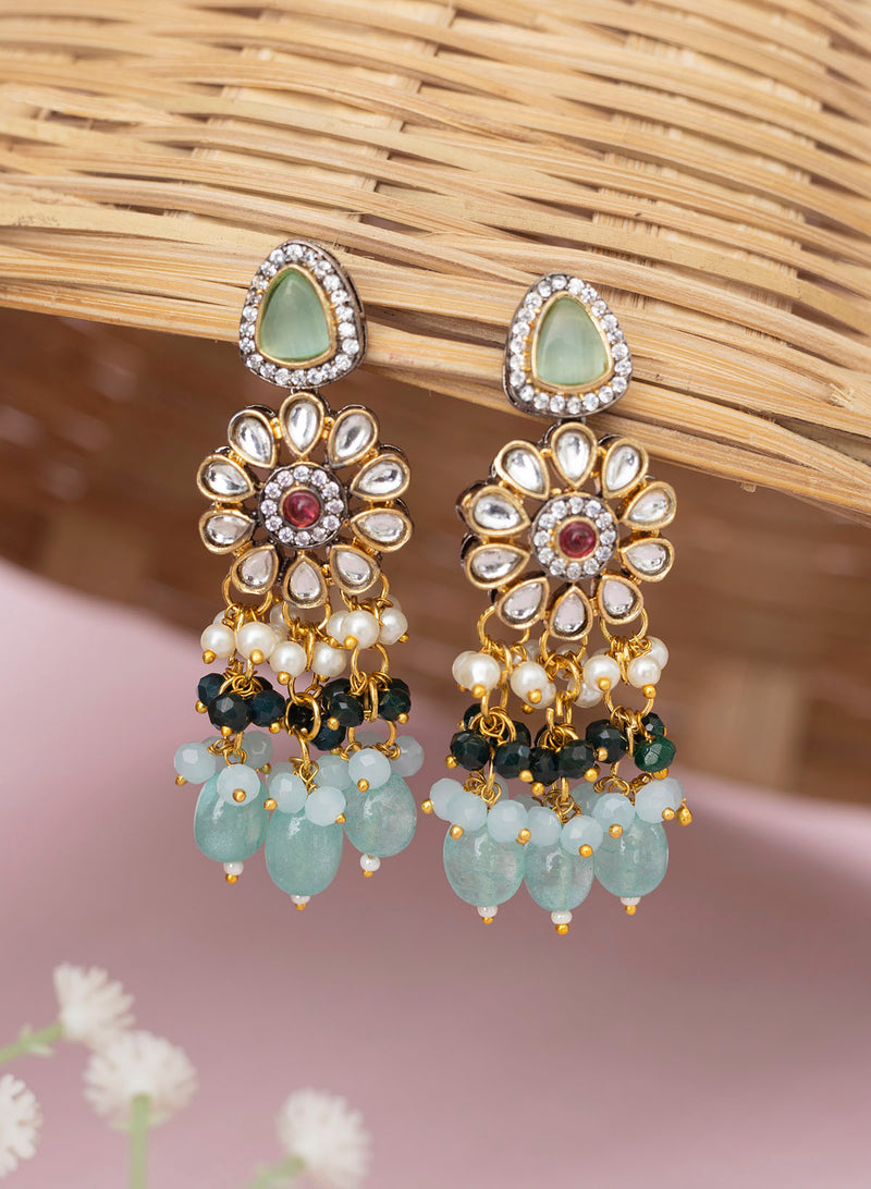 Adrusha Kundan Earrings