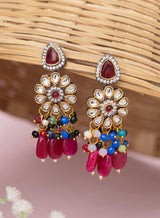 Adrusha Kundan Earrings