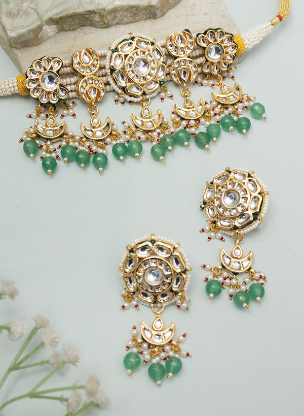 Kushitra Kundan Necklace set