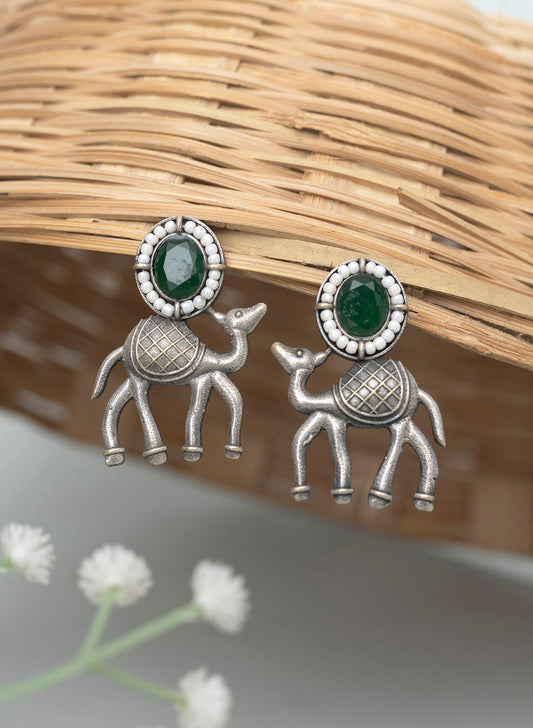 Daania Camel Earring