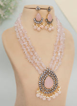 Nadira long necklace set