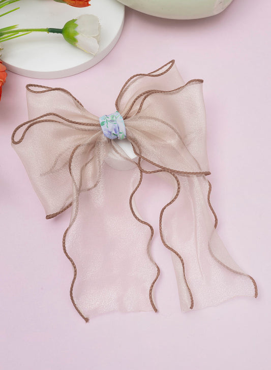 Scottie hair  bow
