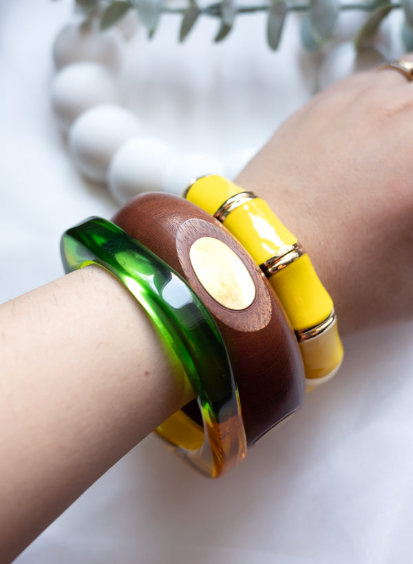 Hallie bracelet stack