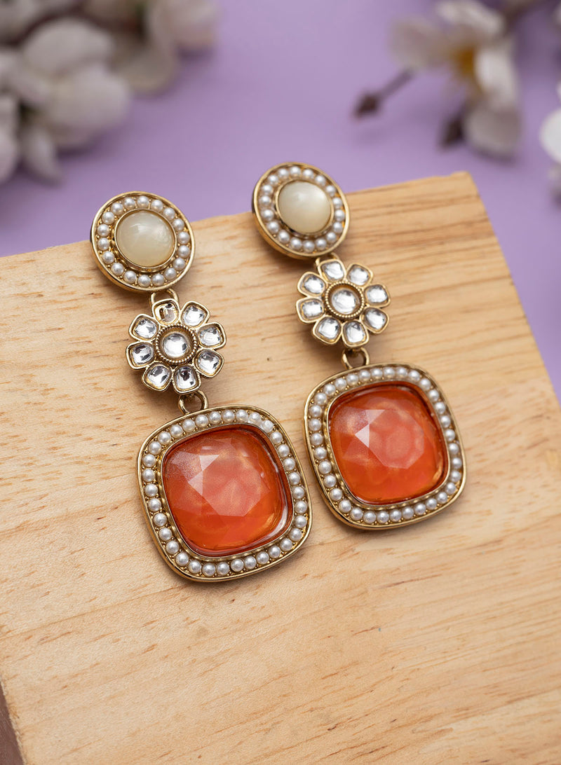 Ziyana stone Earrings