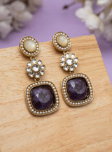 Ziyana stone Earrings