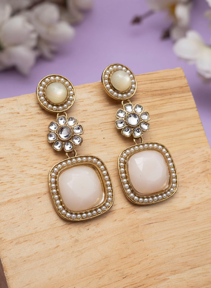 Ziyana stone Earrings