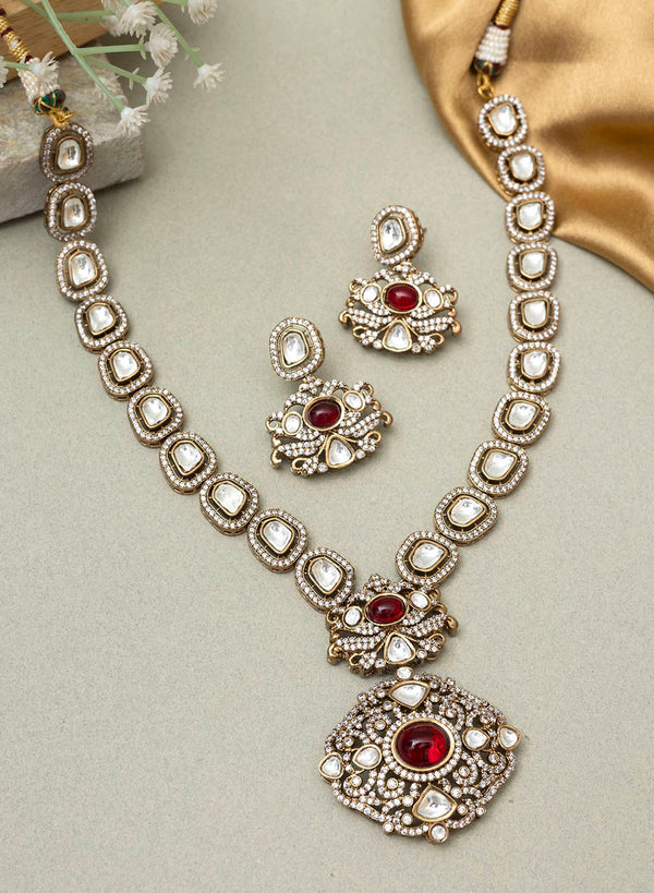 Abhna Long Necklace set