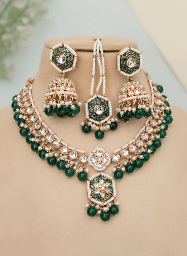 Jayani Kundan necklace set