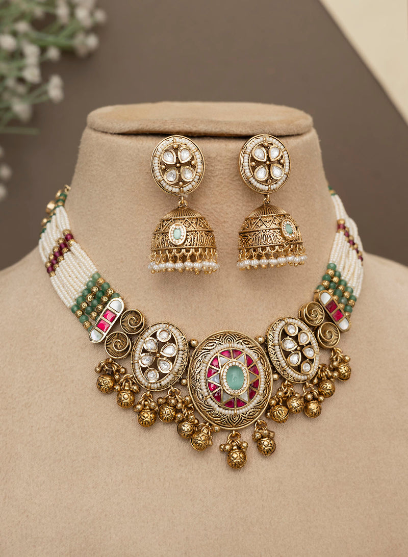 Shabana necklace set