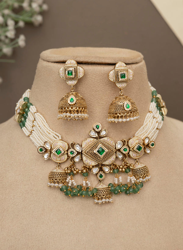 Pratyusha necklce set