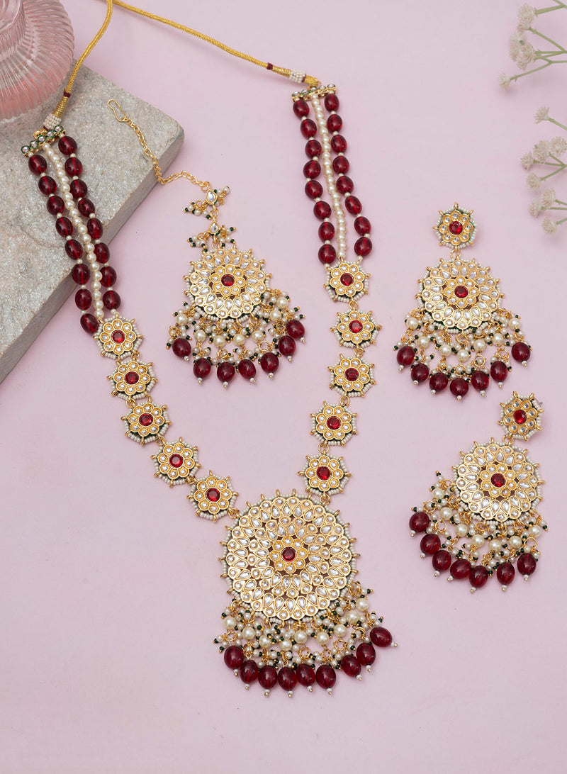 Surili Kundan Necklace Set