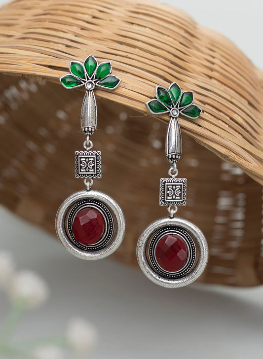 Kiansha German Silver Earring