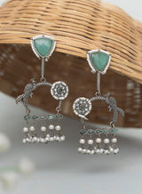 Jagavi stone Earrings