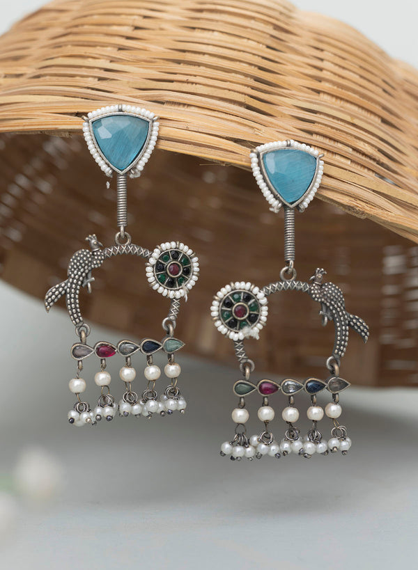 Jagavi stone Earrings