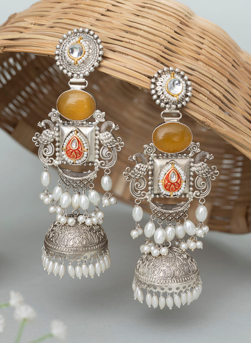 Mrinika Long Earrings