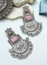 Vinika Oxidised Earrings