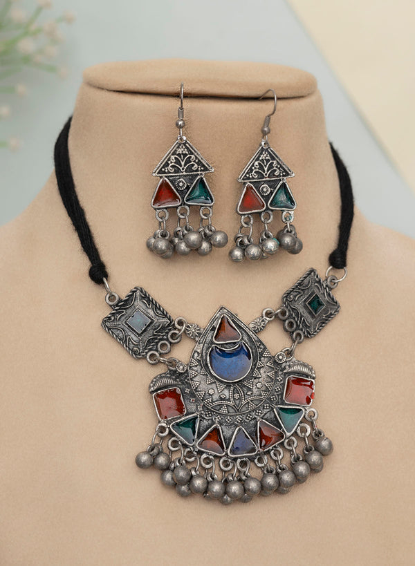 Kamsha Meena Necklace set