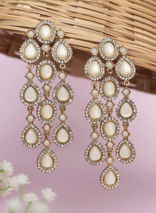 Saavi Long Earrings