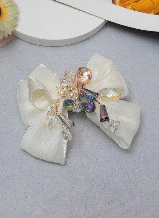 Savannah embellished bow