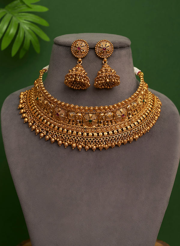 Umadevi necklace set