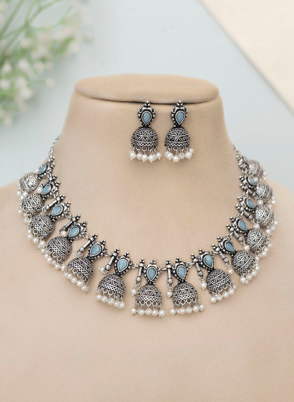 Tarana jhumki Necklace set