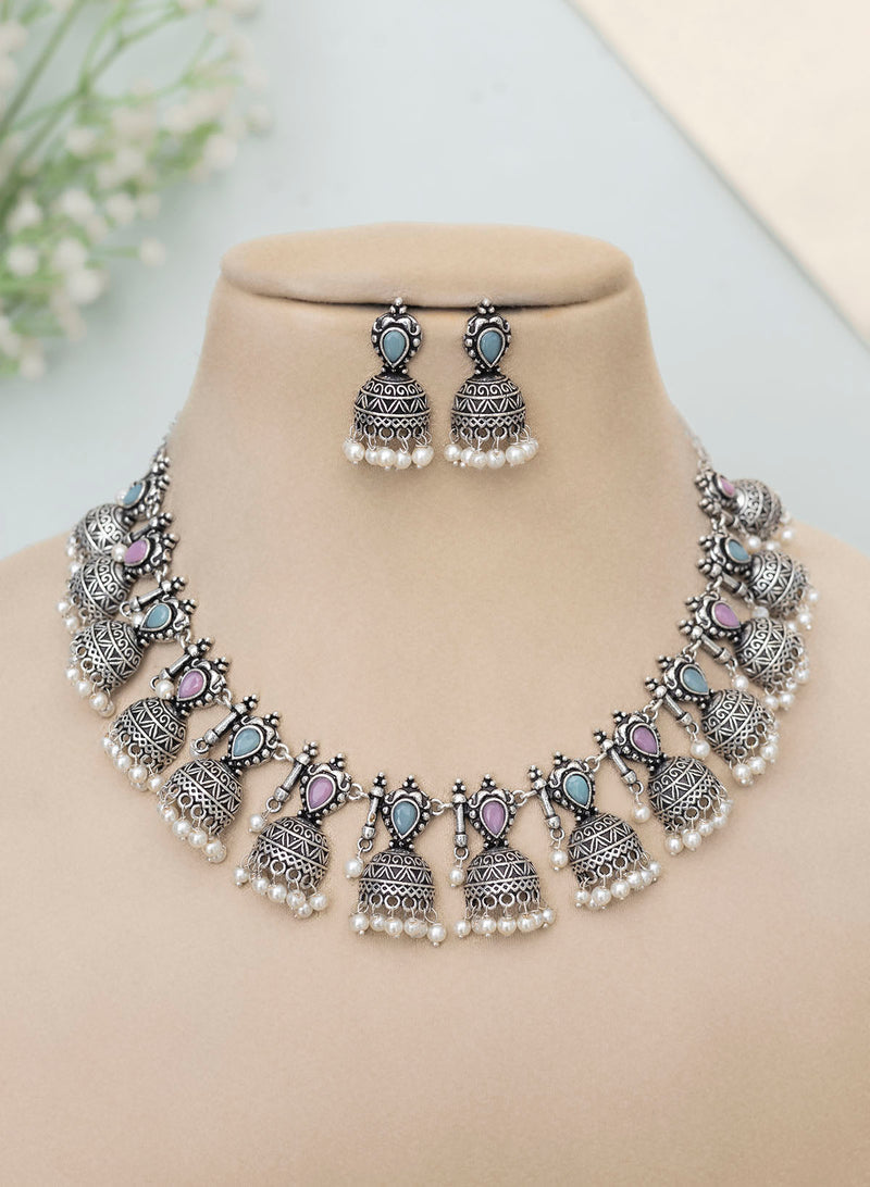 Tarana jhumki Necklace set