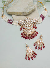 Naraya Kundan Necklace set