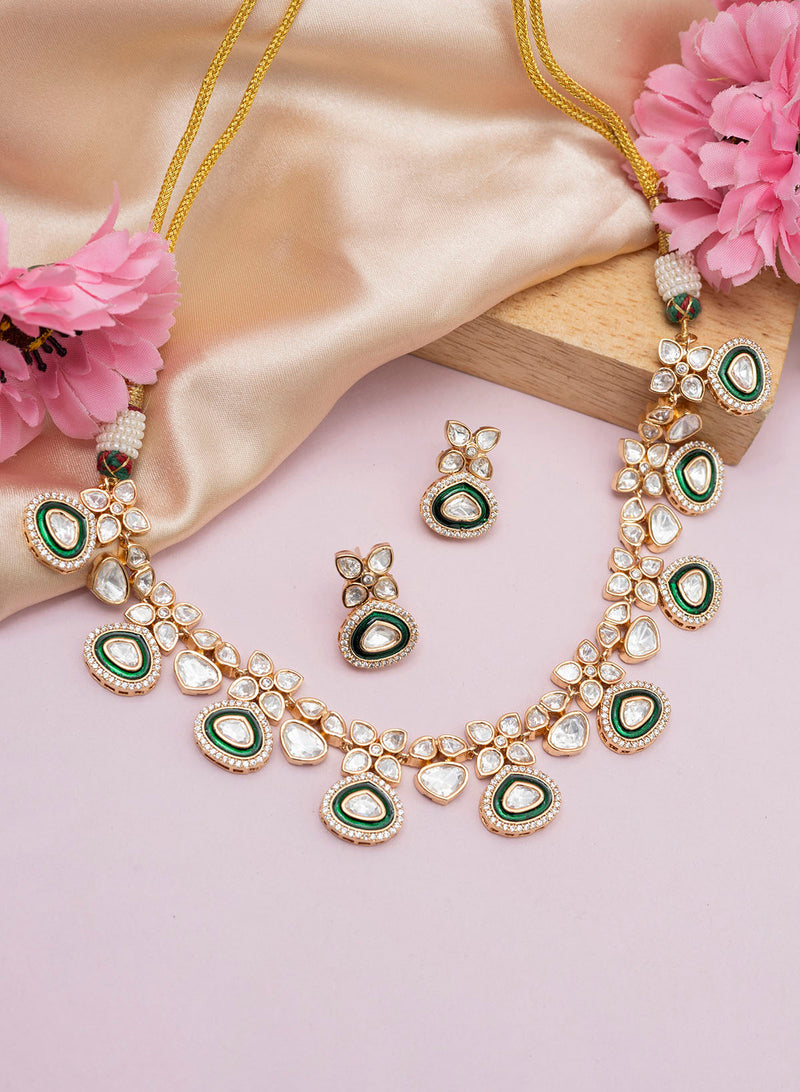 Shabdi Kundan Necklace set