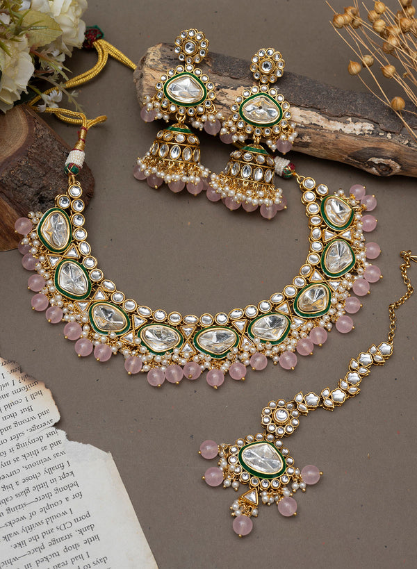 Kundan Bridal Jewellery Set – Phuljhadi
