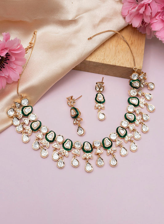 Alayika Kundan Necklace set