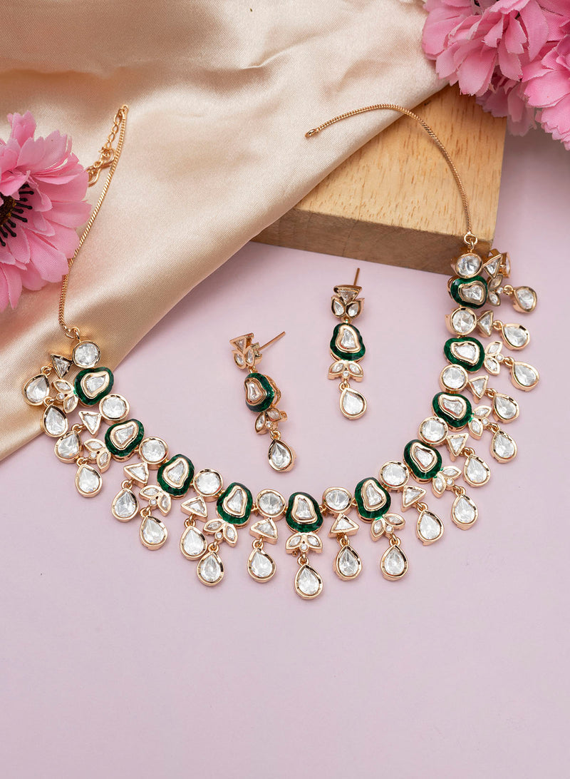 Alayika Kundan Necklace set