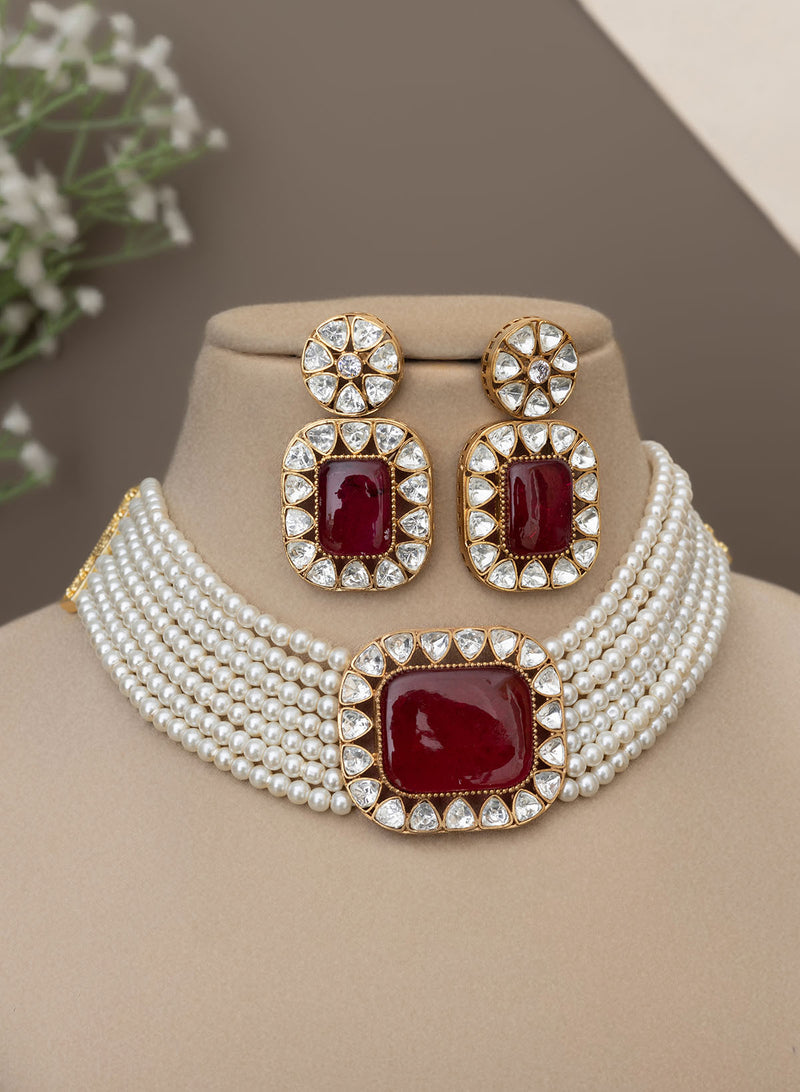 Zoha Necklace set