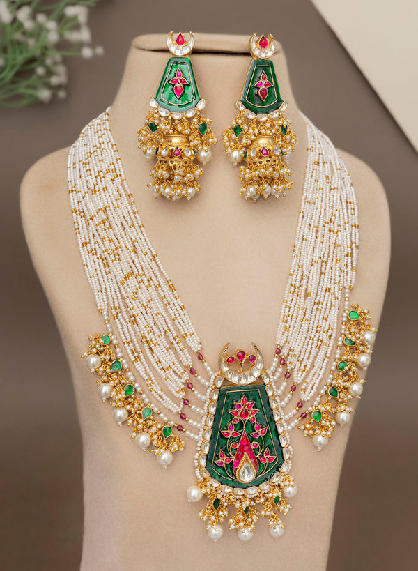 Eshwari Meena Necklace set