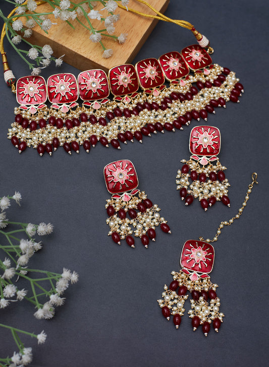 Alina Meena necklace set