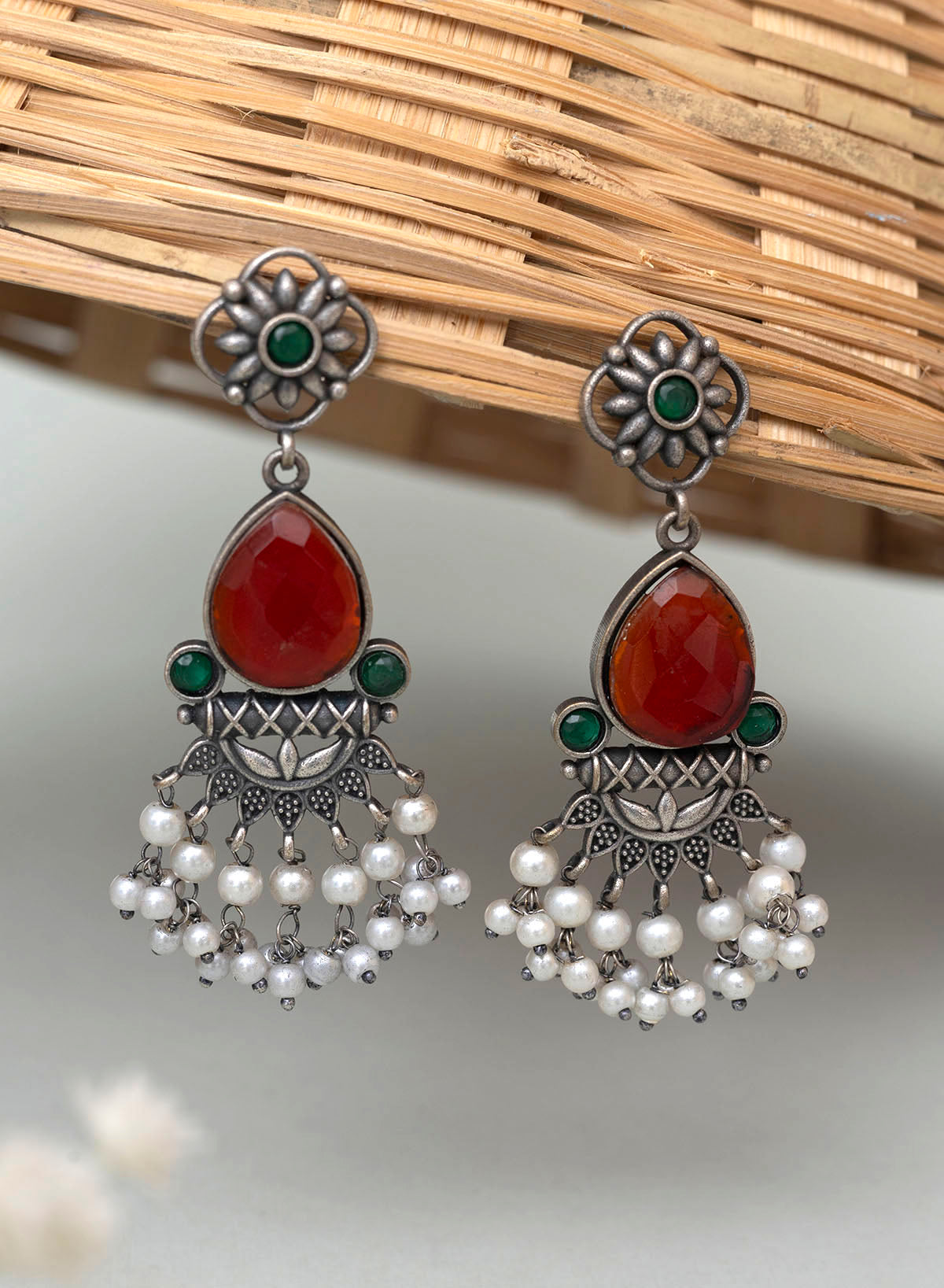 Noora Silver earring