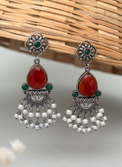 Noora Silver earring