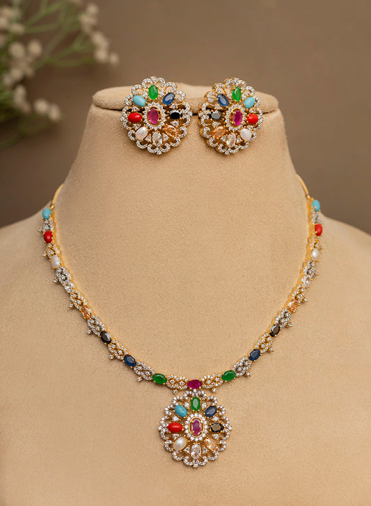 Nerida Multicolor Necklace Set