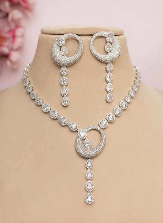 Sapphire Necklace Set