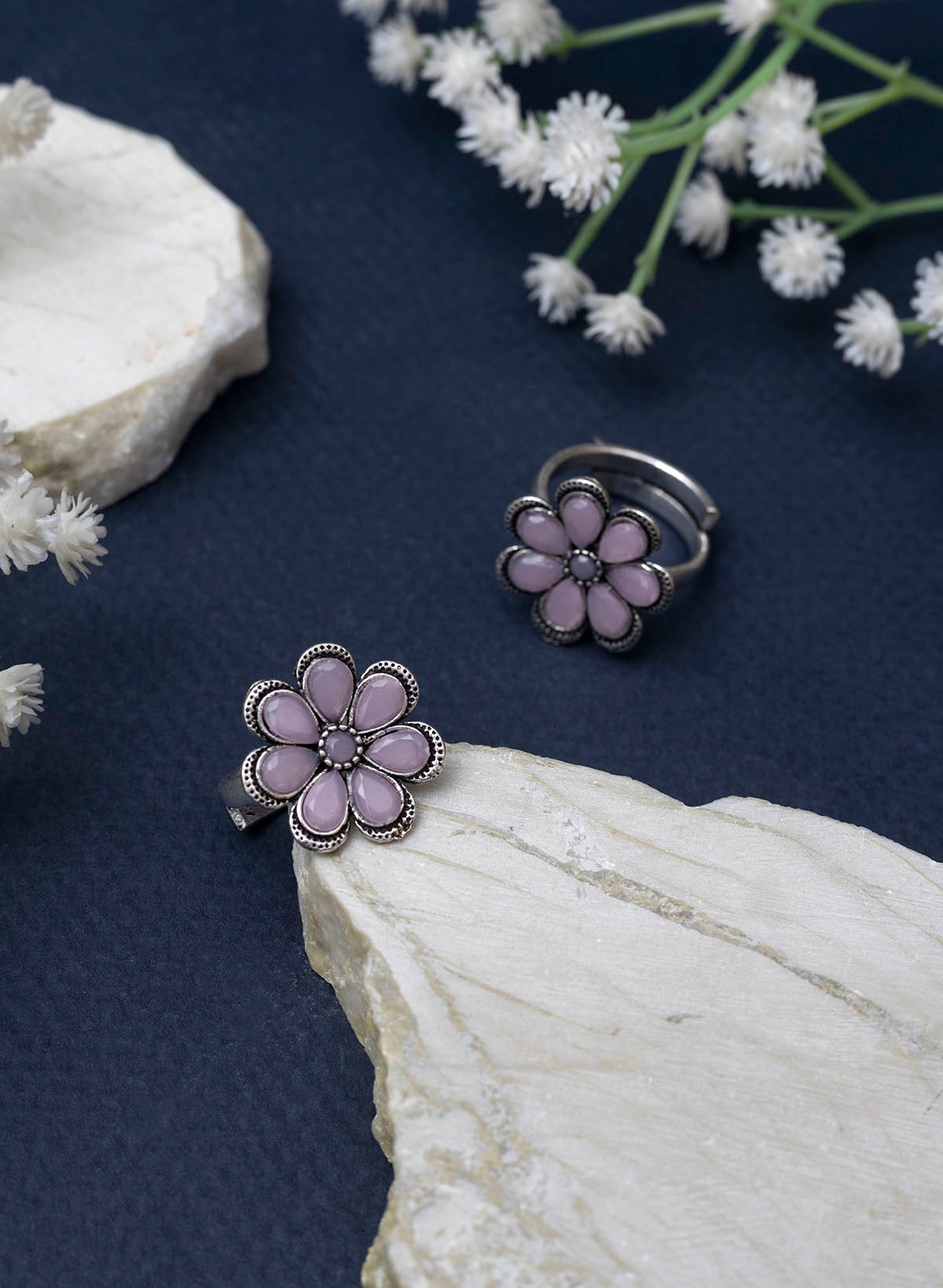Nagina oxidised Toe Ring