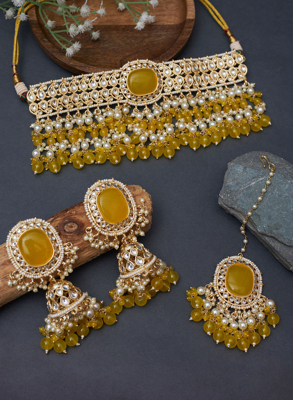 Swatisuta Kundan Necklace Set